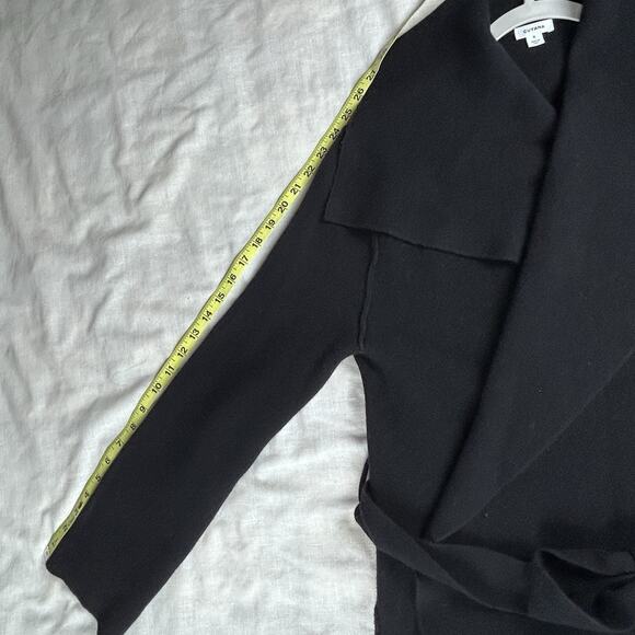 Cuyana Womens Sz S Wool Cashmere Tie Sweater Coat - Picture 10 of 10